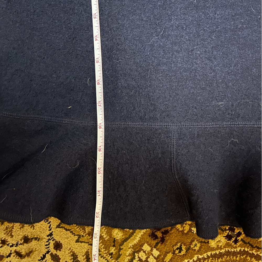 Jones Nee York Petite‎ Small navy peplum wool jacket - Picture 6 of 7
